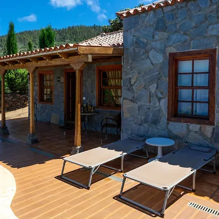 Sea View In Tijarafe, Private Pool. Villa *